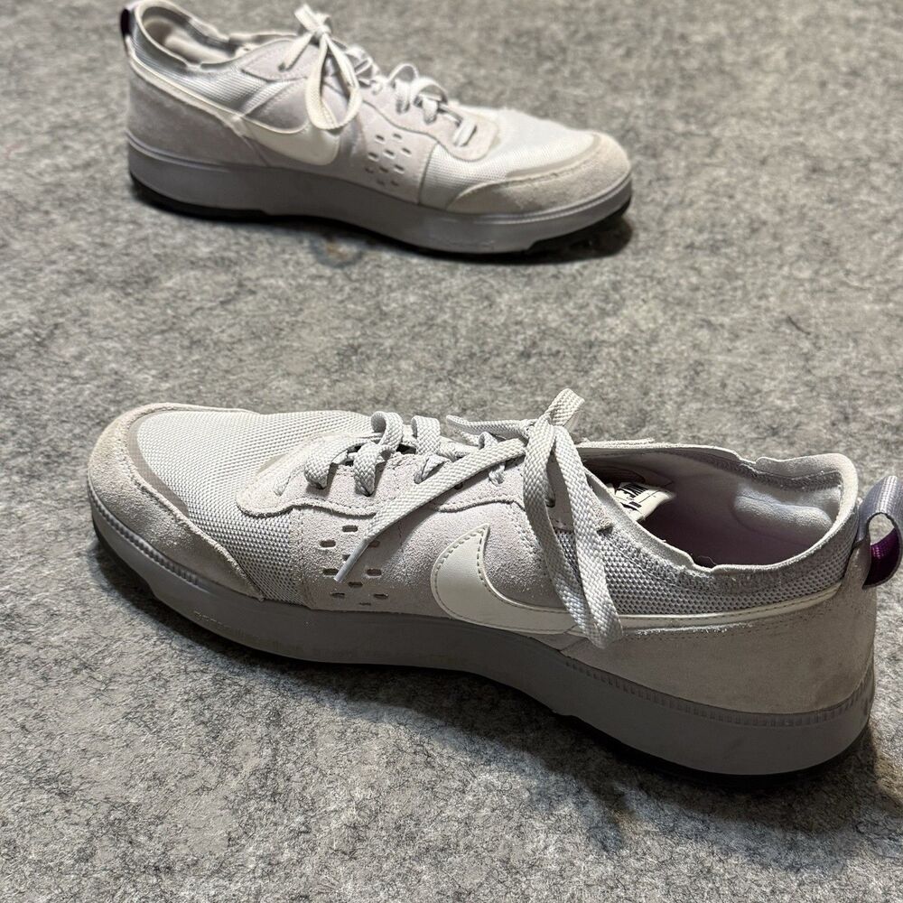 Nike Men's C1TY Suede Mesh Shoes Cement Grey Summit White Size 14 NIB FZ3863 007